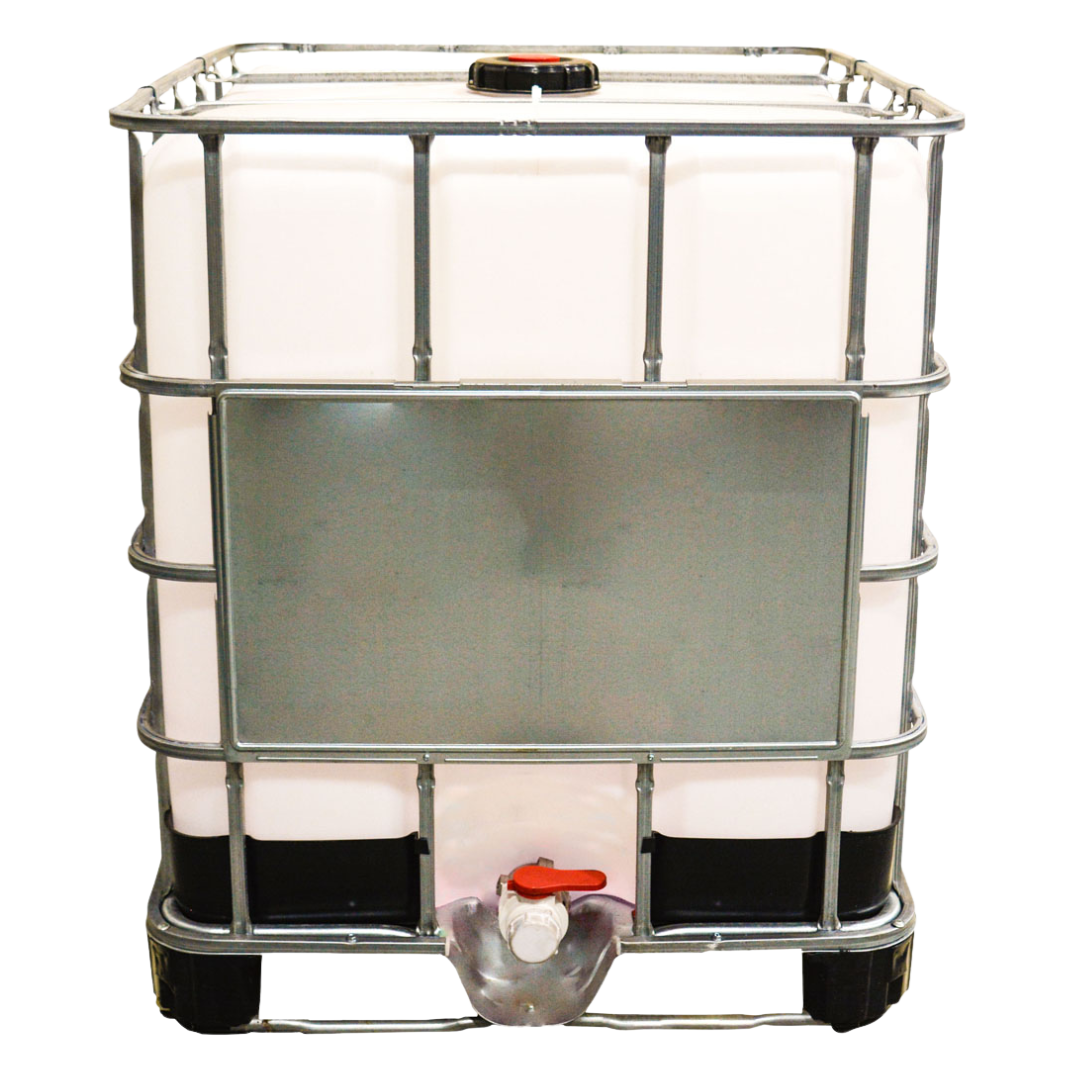275 Gallon IBC Tote, Plastic Container with Cage