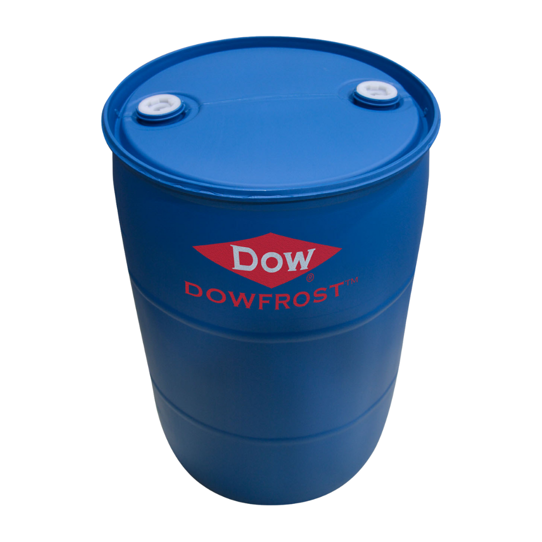 DOWFROST Inhibited Food Grade Propylene Glycol in 55 Gallon Drum