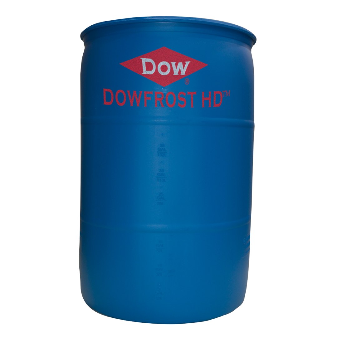 DOWFROST HD Inhibited Propylene Glycol in 55 Gallon Drum