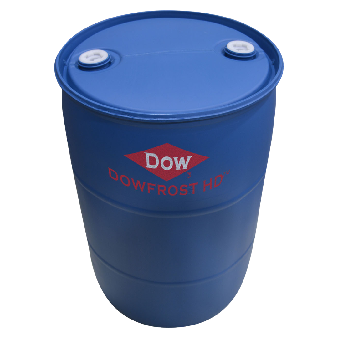 DOWFROST HD Inhibited Propylene Glycol in 55 Gallon Drum