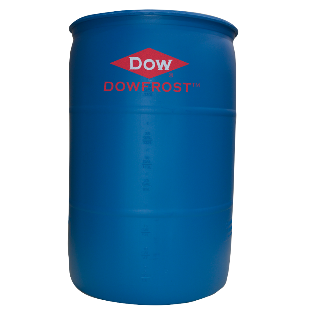 DOWFROST Inhibited Food Grade Propylene Glycol in 55 Gallon Drum