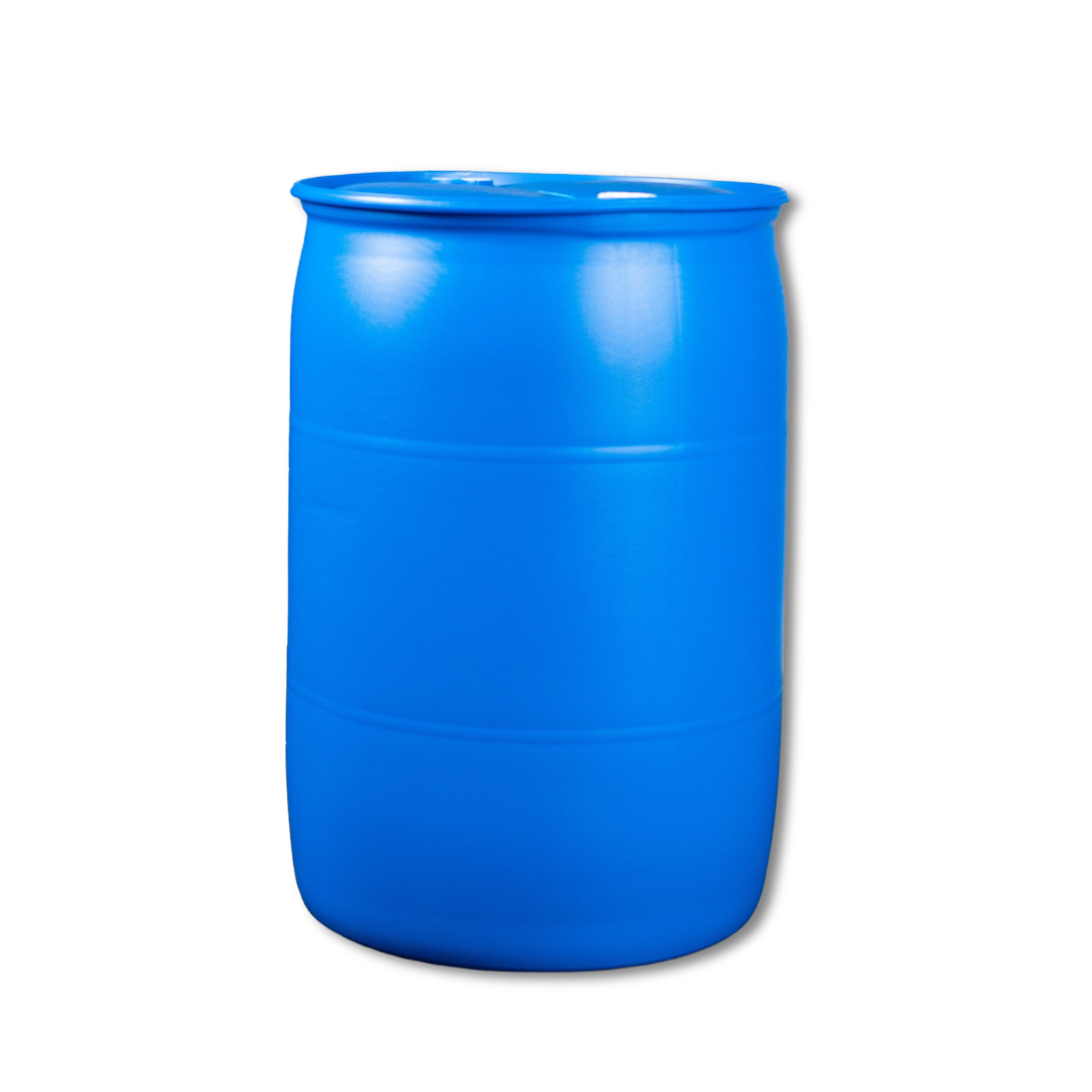 55 Gallon Drum, Blue Food Grade Plastic