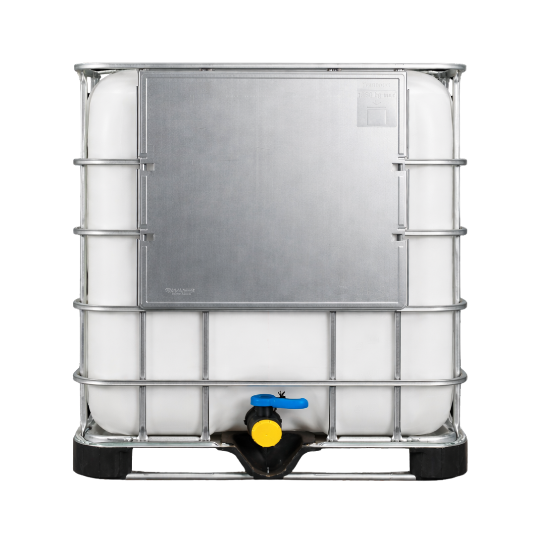 275 Gallon IBC Tote, Plastic Container with Cage