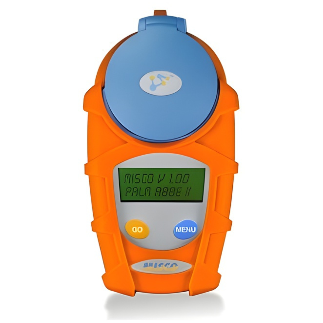 Ethylene Glycol Refractometer with Rubber Armor Jacket - Measures Concentration and Freeze Point