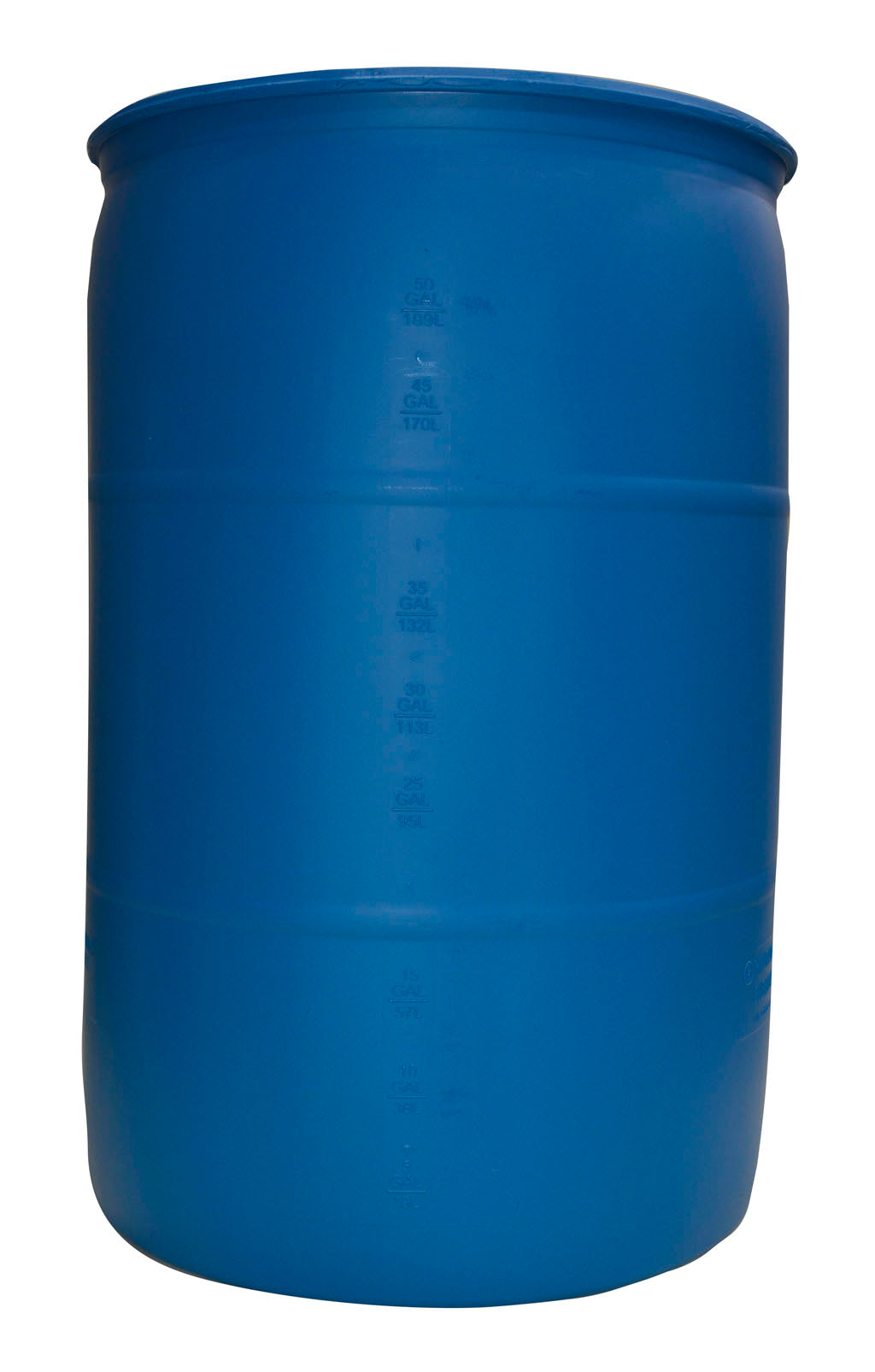 55 Gallon Drum, Blue Food Grade Plastic – Go Glycol Pros