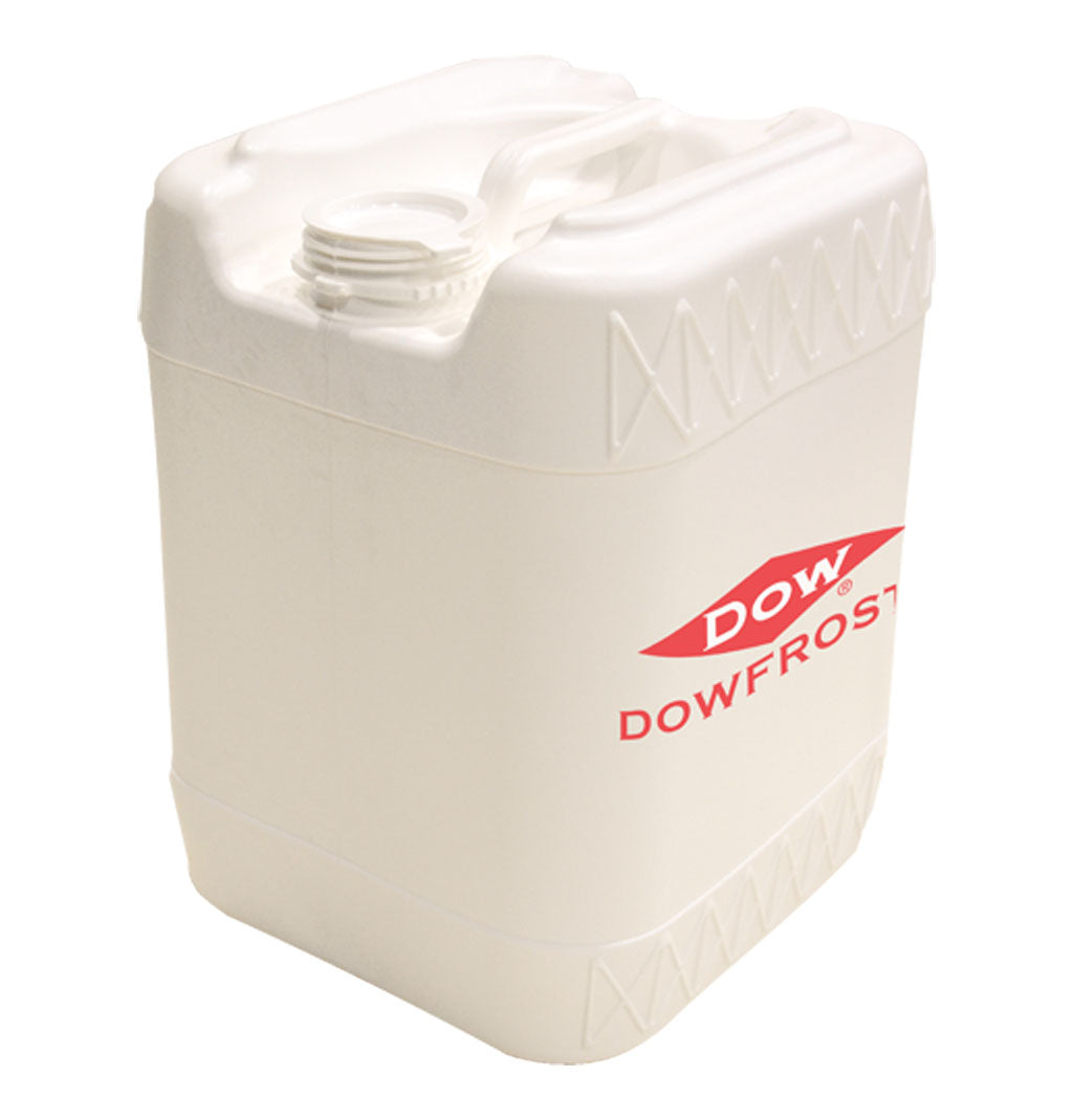 DOWFROST inhibited food grade propylene glycol in a 5 gallon pail.